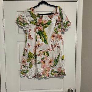 Off the shoulder dress